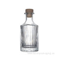 Glass Whiskey Bottle with Cork